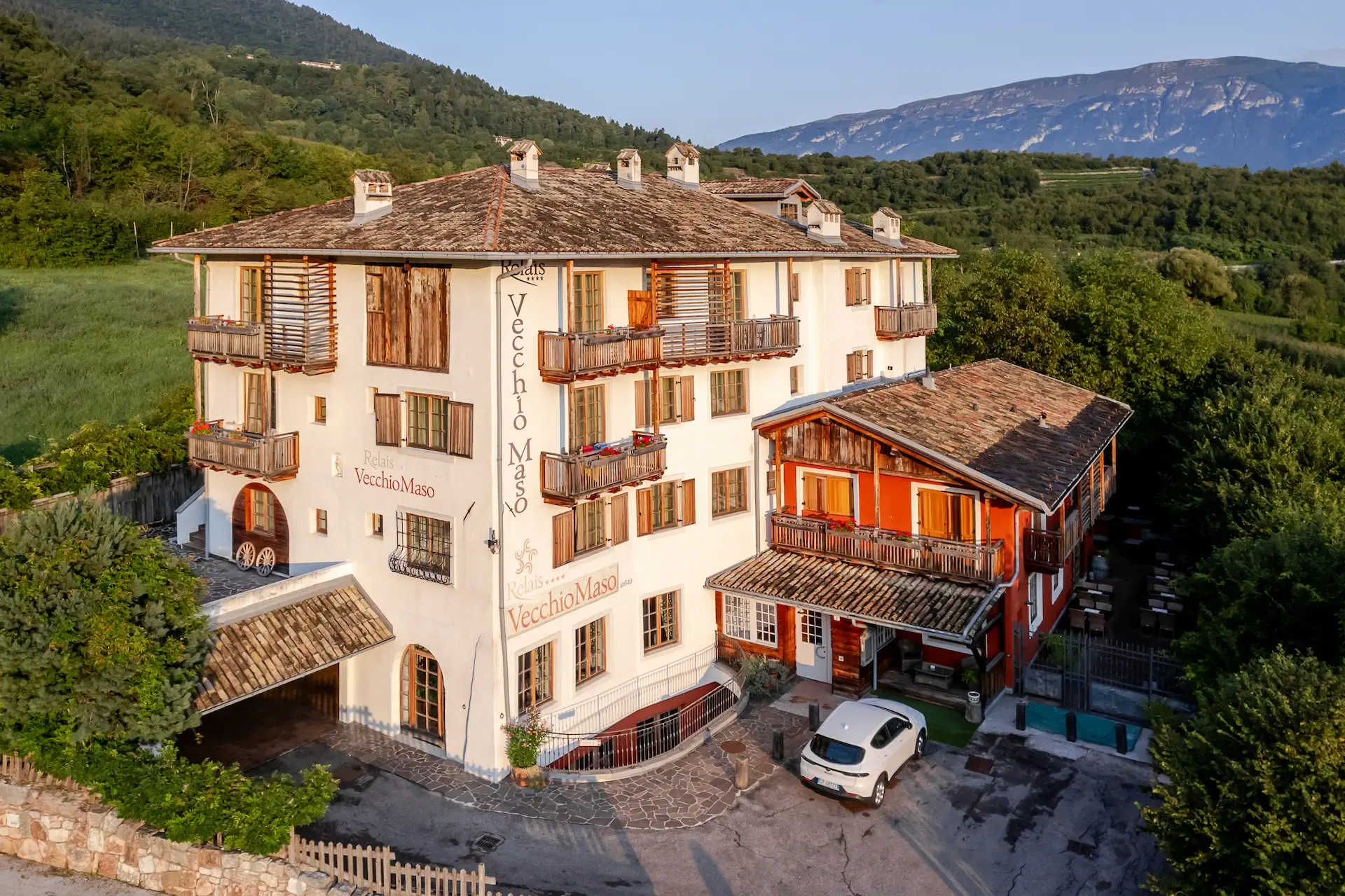 Relais Vecchio Maso, vista esterna della struttura